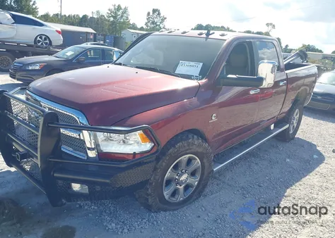 2018 Ram 2500 Big Horn 4X4 6'4 Box from USA, damaged, VIN 3C6UR5DL7JG368740